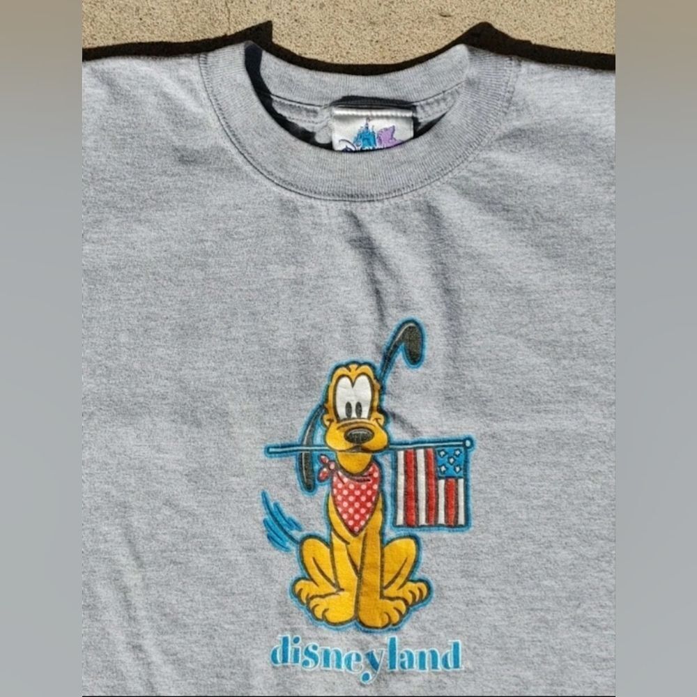 Y2K 2000s Disneyland Goofy Youth T-Shirt Size (XL)